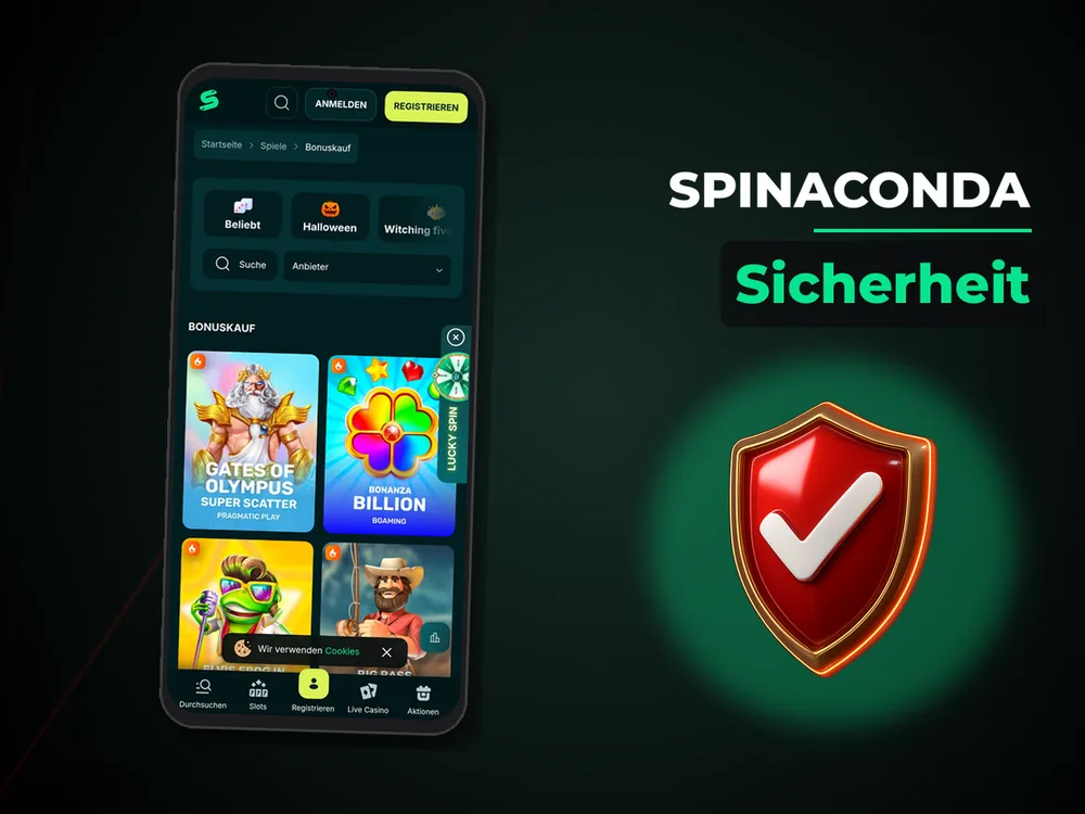 Spinaconda - Sicherheit
